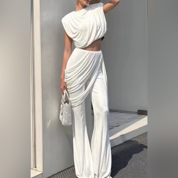 NEW $188 Denia Two Piece Set Black Women's Jumpsuit - Picture 2 of 4